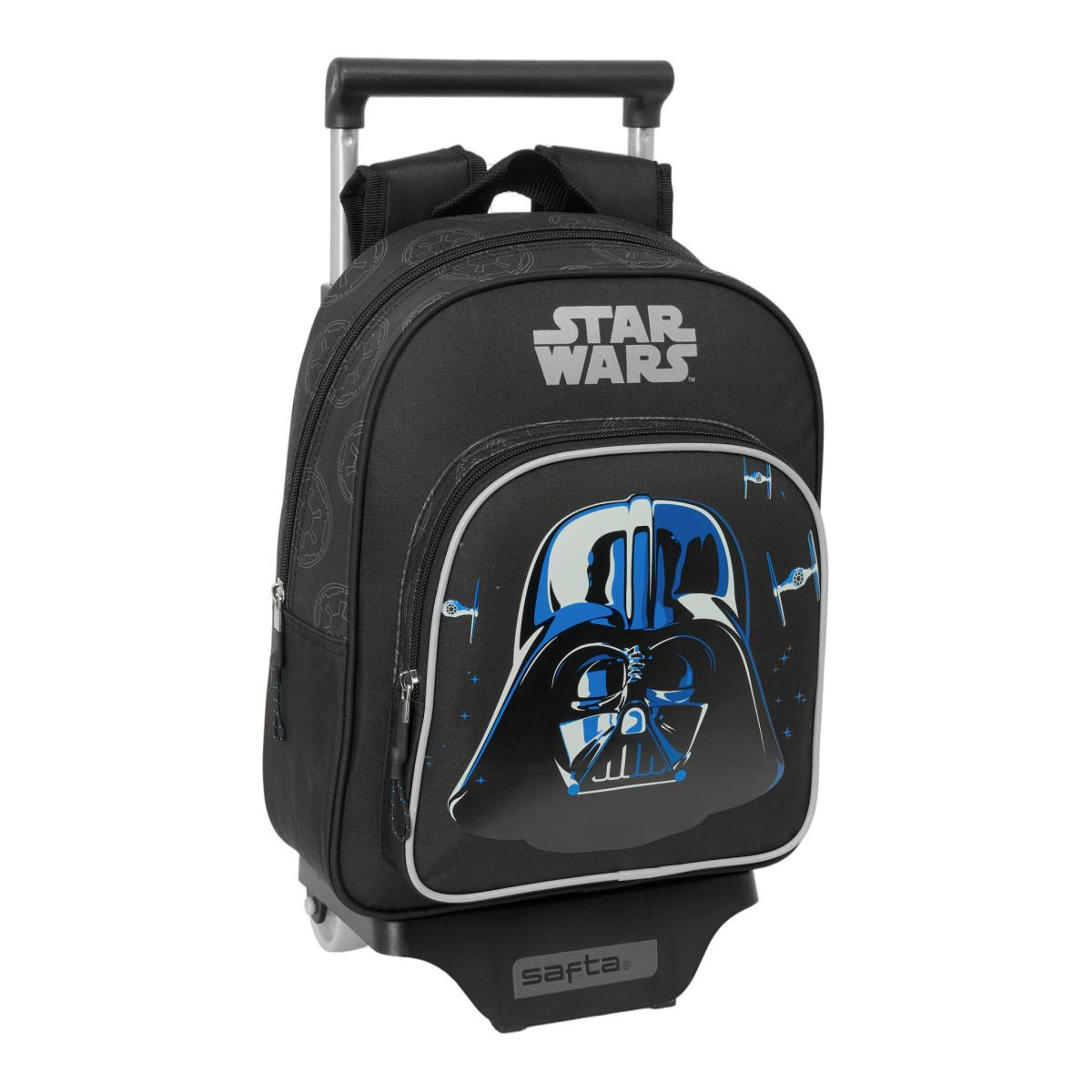 Imagen 0 de Mochila infantil con carro 705 Star Wars Safta negro