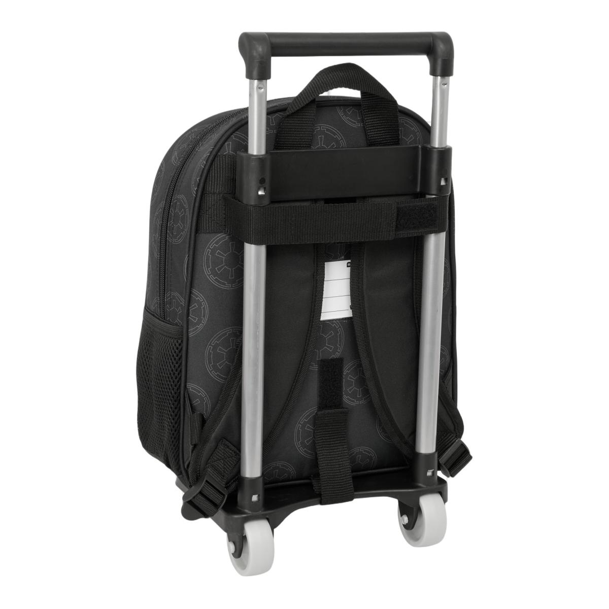 Mochila Infantil com Carro 705 Star Wars Safta - Preto Preto-2