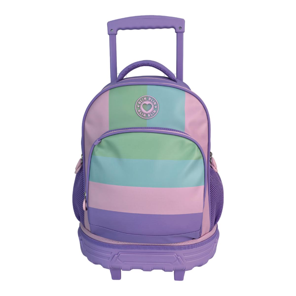 Imagen 0 de Trolley fijo compacto doble cuerpo gran capacidad Blin Blin Pastel Toybags colores
