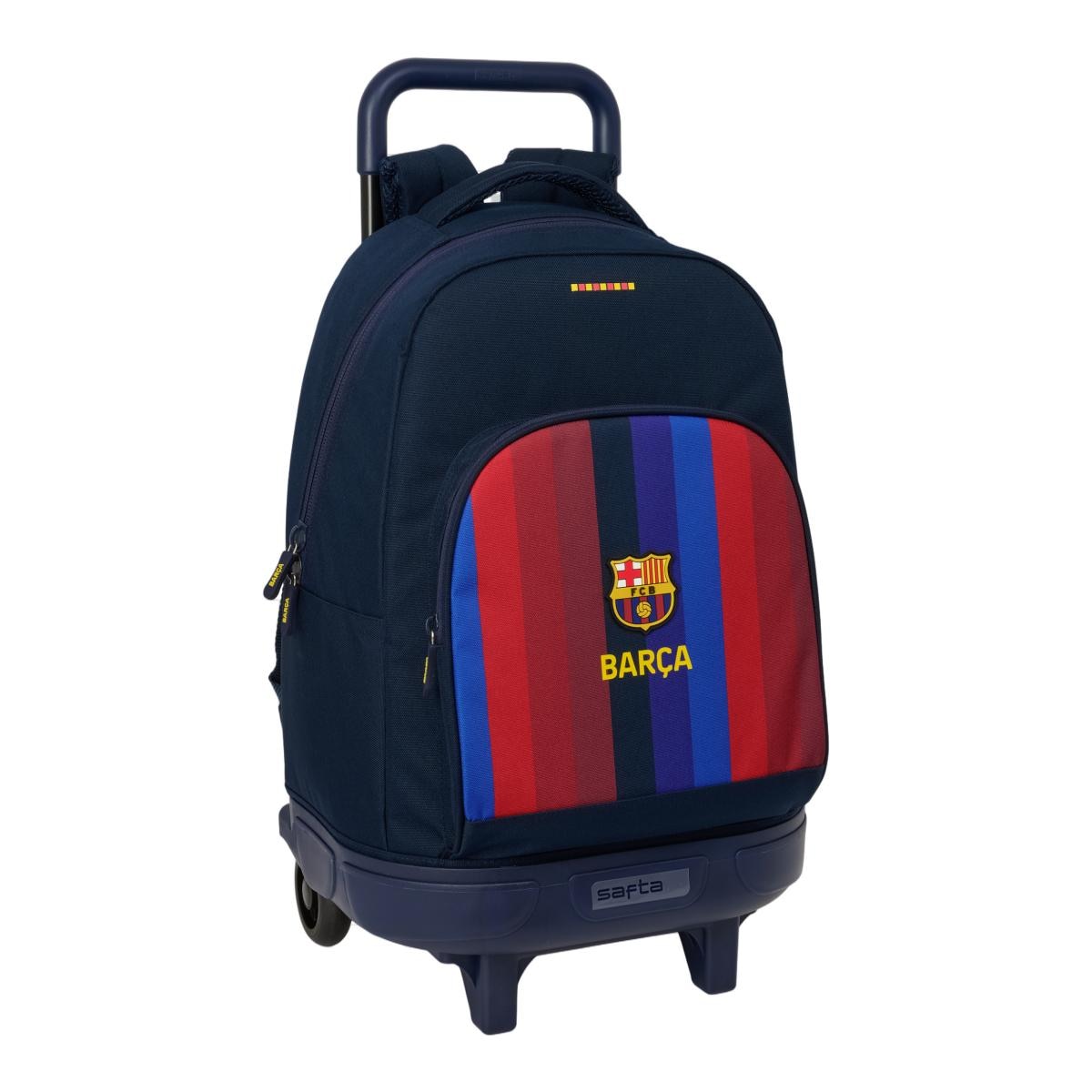 Imagem 0 de Mochila Grande com Rodas Compact extraible F.C. Barcelona - Azul e Granate