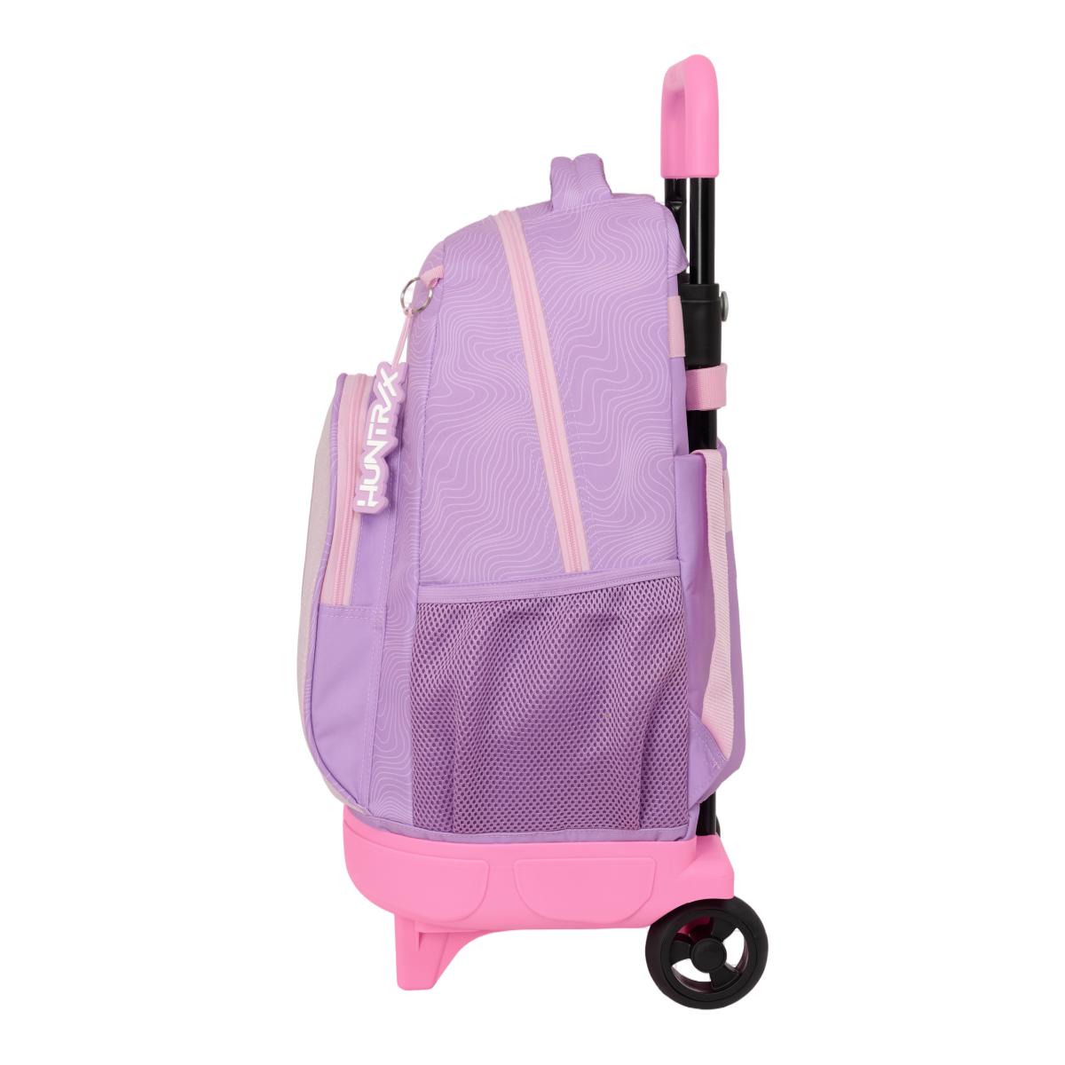 Mochila Grande com Rodas compact Amovivel K-Pop Demon Hunters - Lilás Lilás-3