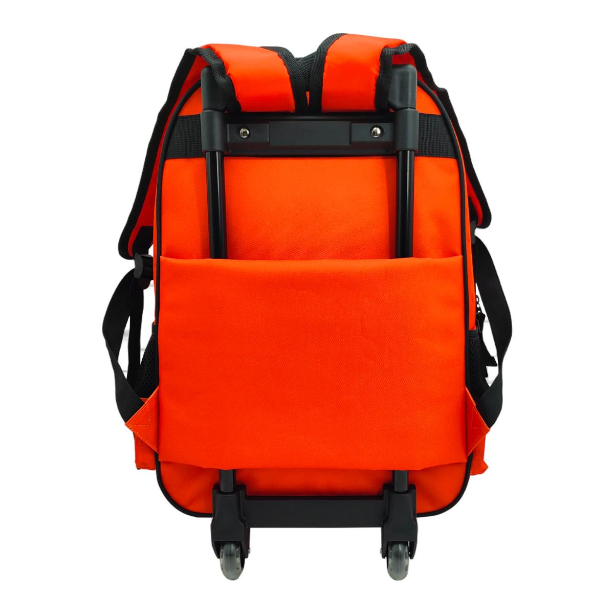 Conjunto Funcional 3 Pieças Trolley Basico mais Lancheira e Estojo Cilindrico Pokémon CyP Brands - Laranja Multicolor Verde / Multicolor-6
