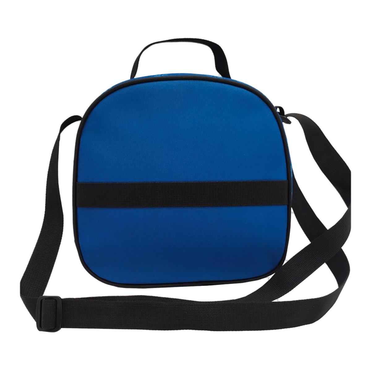 Conjunto Funcional 3 Peças Trolley Basico mais Lancheira e Estojo Cilindrico Stumble Guys CyP Brands - Azul Multicolor Verde / Multicolor-8