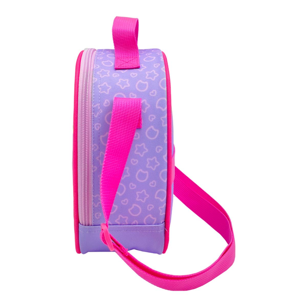Set compacto 3 piezas trolley basico mas bolsa de merienda mas portatodo cilindrico Gabby´s Dollhouse CyP Brands lila multicolor Lila / Multicolor-9