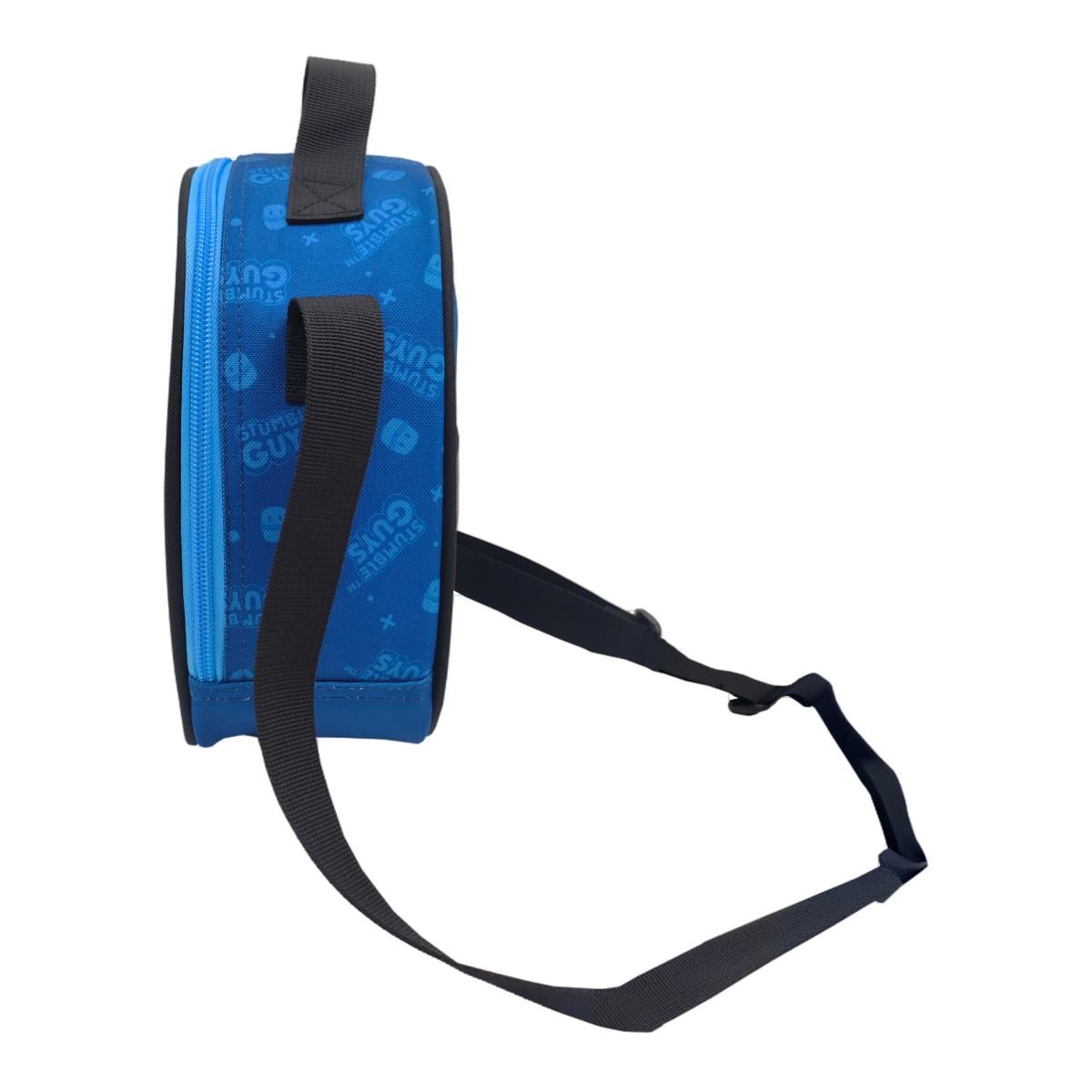 Set compacto 3 piezas trolley basico mas bolsa de merienda mas portatodo cilindrico Stumble Guys CyP Brands azul multicolor Azul / Multicolor-10