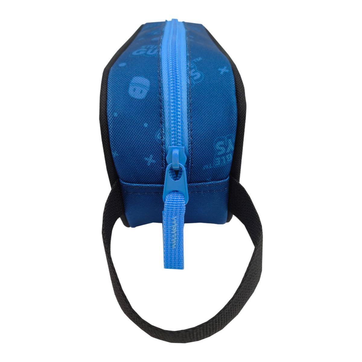 Set compacto 3 piezas trolley basico mas bolsa de merienda mas portatodo cilindrico Stumble Guys CyP Brands azul multicolor Azul / Multicolor-13