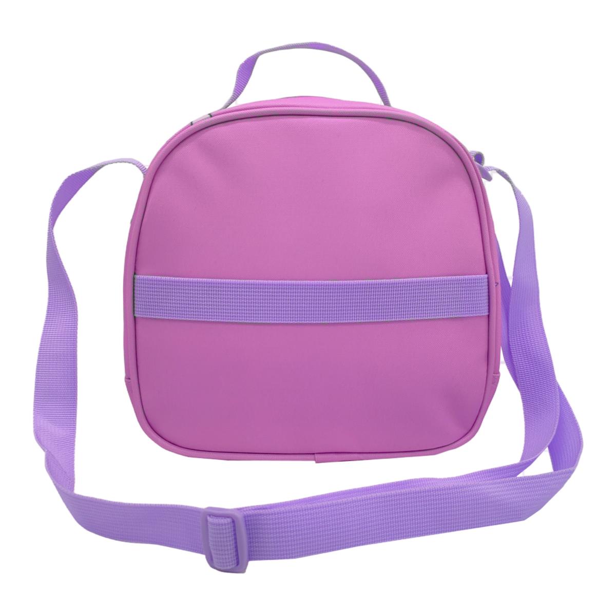 Conjunto Compacto 3 Peças Trolley Basico mais Lancheira e Estojo Cilindrico Care Bears CyP Brands - Malva Multicolor Malva-7