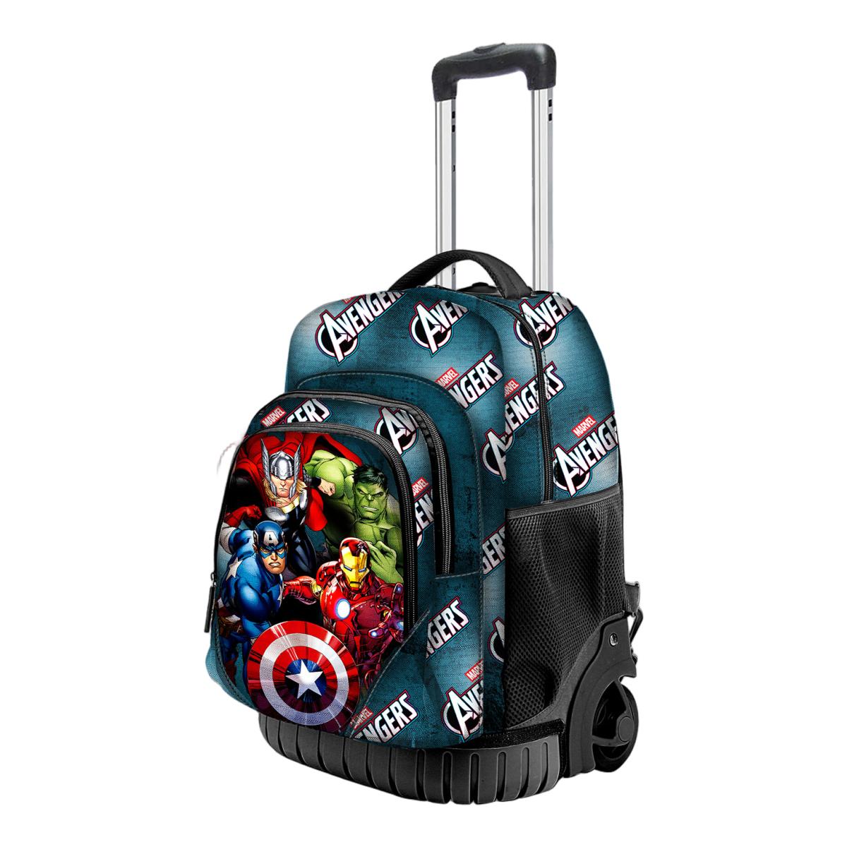 Imagem 0 de Mochila GTS Fan 3.0 Avengers Unit Marvel Karactermania - Azul