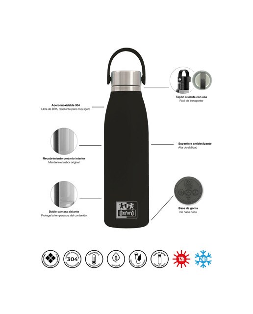 Garrafa Térmica 50cl com Revestimento Cerâmico Interior Runbott Touch Sortido-2