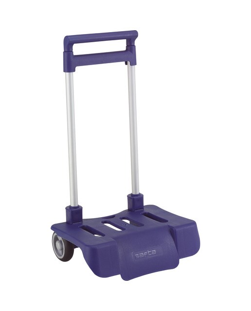 Trolley Porta-Mochilas Dobrável - Azul-Marinho Azul-marinho-1