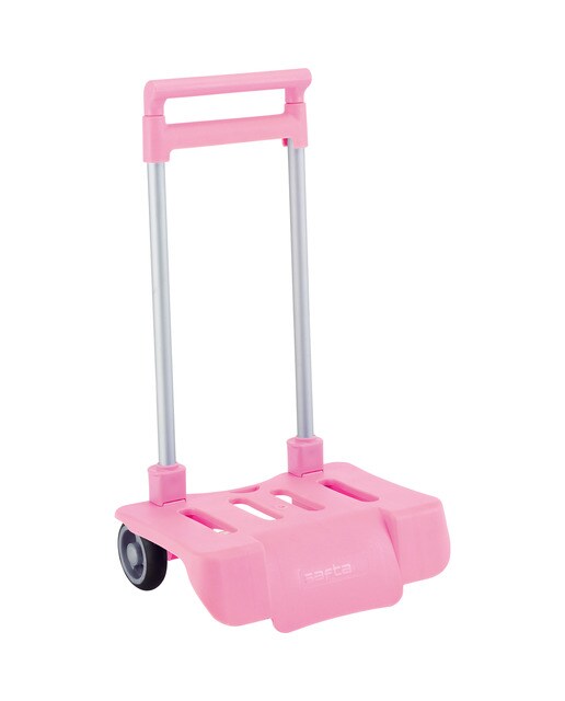Trolley Porta-Mochilas Dobrável - Rosa-Claro Rosa-claro-1