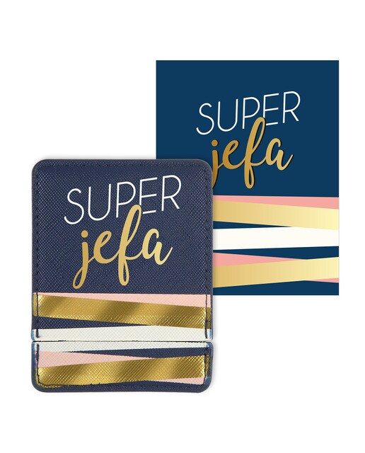 Cartão Espelho Super Chefe - Azul-escuro Azul-escuro-1