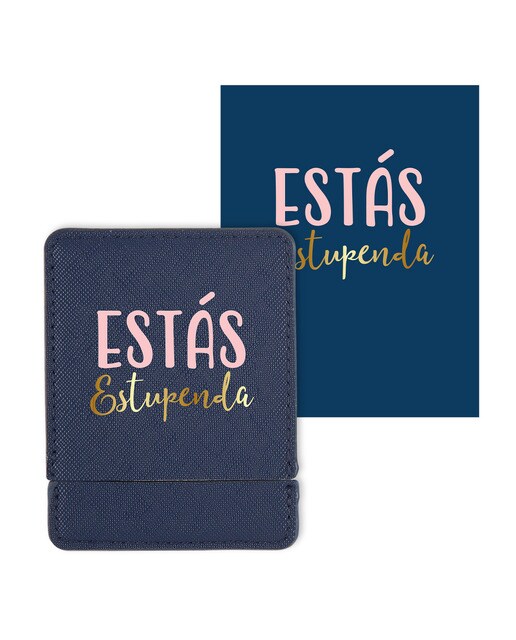 Cartão Espelho Estás Estupenda - Azul Escuro Azul-escuro-1