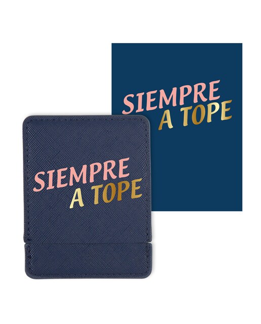 Cartão Espelho Sempre a Todo o Gás - Azul-escuro Azul-escuro-1