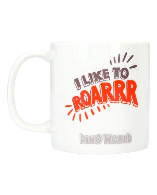 Caneca com relevo T-REX Dino World 4