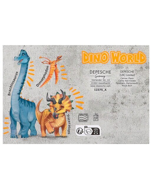 Caneca com relevo T-REX Dino World 6
