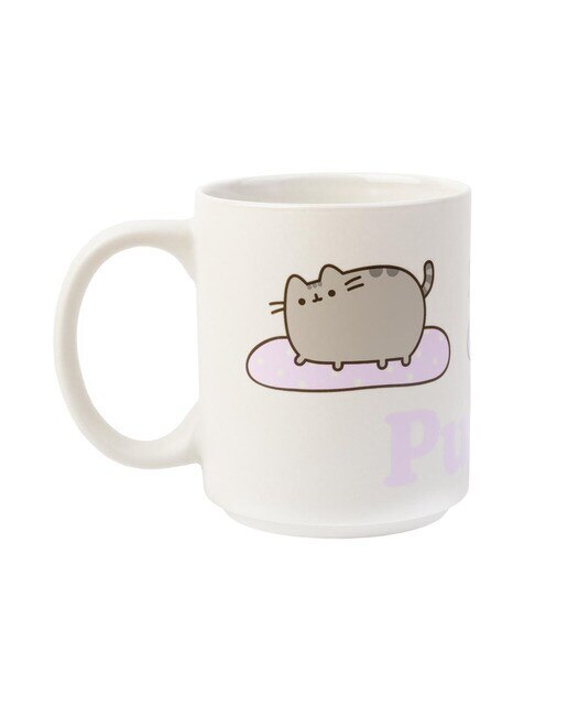 Caneca Pusheen Erik branca Branco / Lilás-3