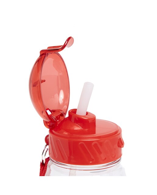 Garrafa para crianças personagem Kids Tiger Astronaut Draeger Vermelho-3