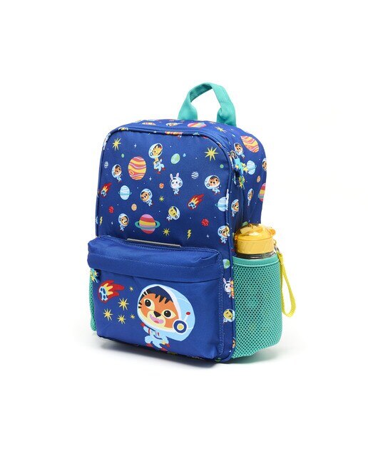 Garrafa para crianças personagem Kids Tiger Astronaut Draeger Vermelho-4