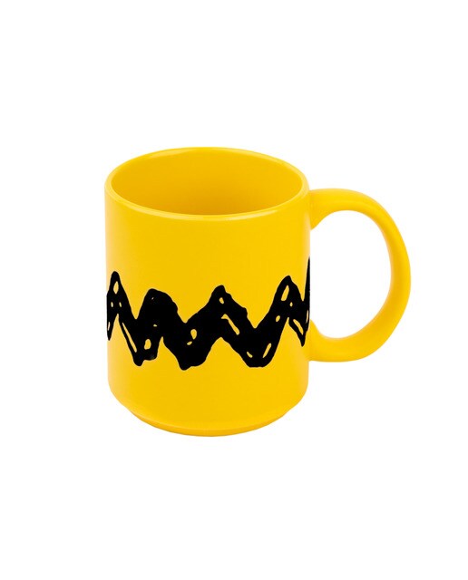 Caneca Snoopy charlie brown Erik amarelo Amarelo / Preto-1