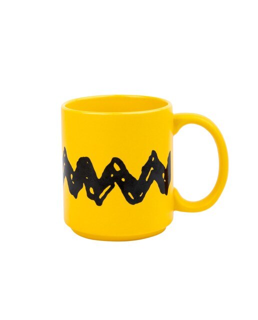 Caneca Snoopy charlie brown Erik amarelo Amarelo / Preto-3