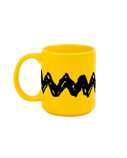 Caneca Snoopy charlie brown Erik amarelo Amarelo / Preto-4