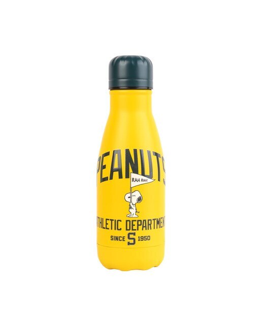 Garrafa metalica hot&cold 260ml Snoopy Erik amarelo Amarelo / Verde-1