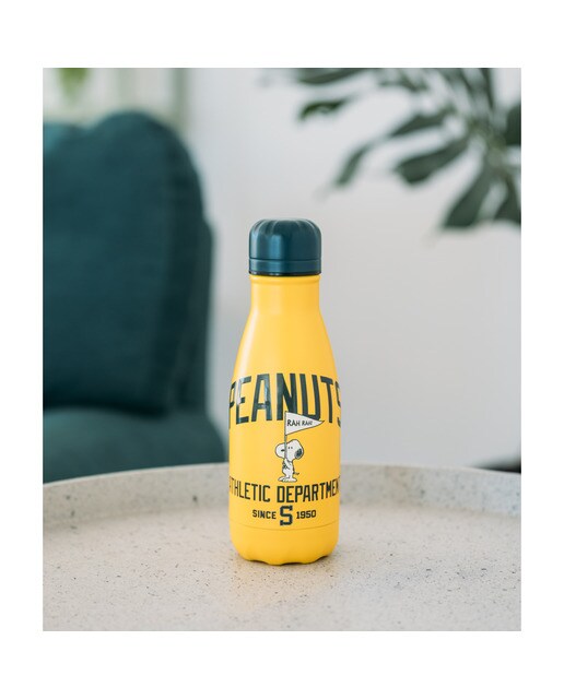 Garrafa metalica hot&cold 260ml Snoopy Erik amarelo Amarelo / Verde-5