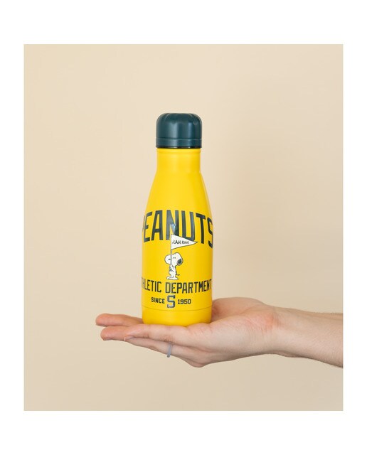 Garrafa metalica hot&cold 260ml Snoopy Erik amarelo Amarelo / Verde-7