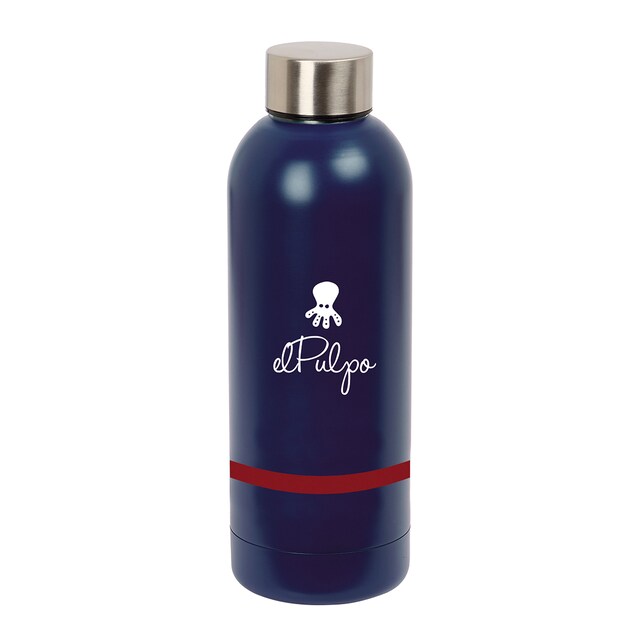 Imagen 0 de Botella termo acero inoxidable 500 ml El Pulpo azul marino