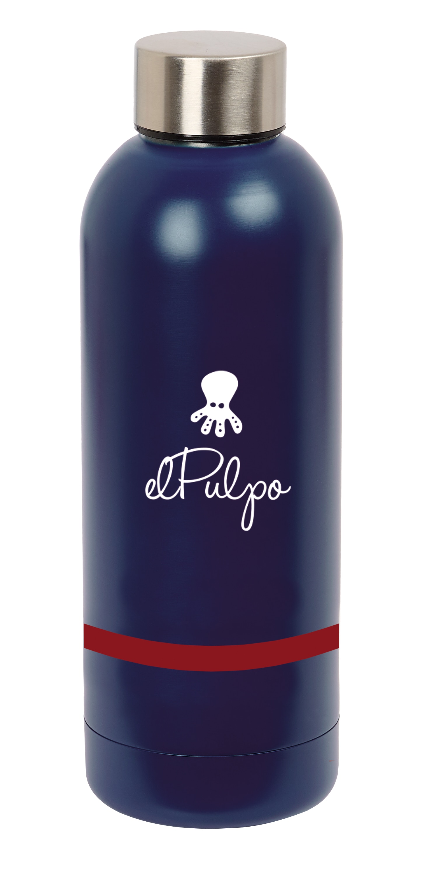 Botella termo acero inoxidable 500 ml El Pulpo azul marino 2