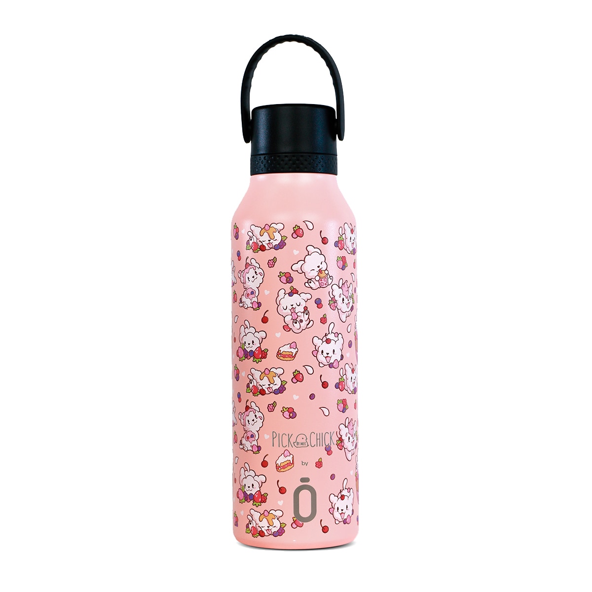Imagen 0 de Botella termo acero inoxidable 500 ml perros nube Safta rosa