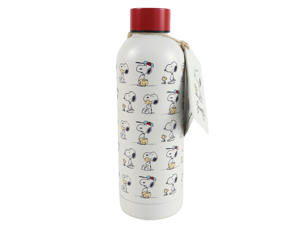 Garrafa de Aço com Parede Dupla 500 ml - Bege Bege-3