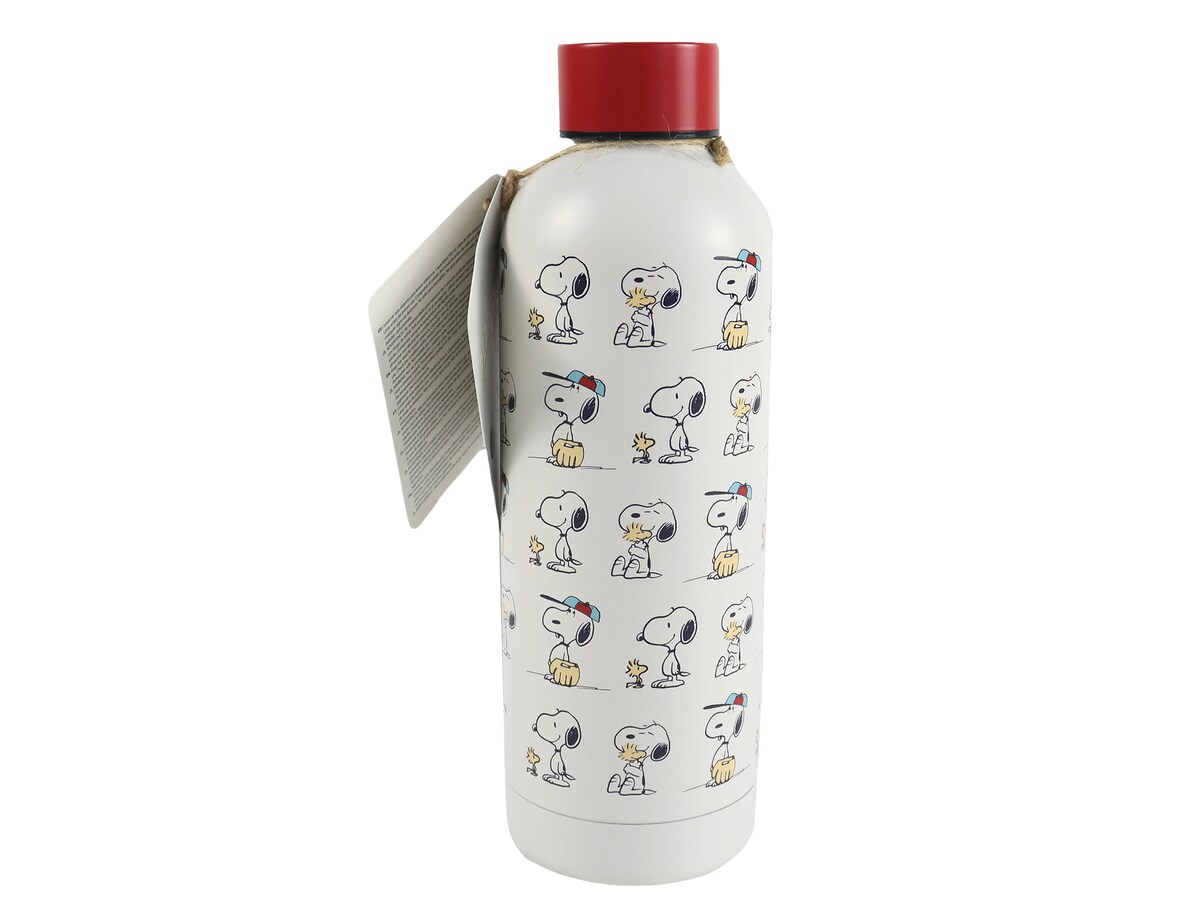 Garrafa de Aço com Parede Dupla 500 ml - Bege Bege-4