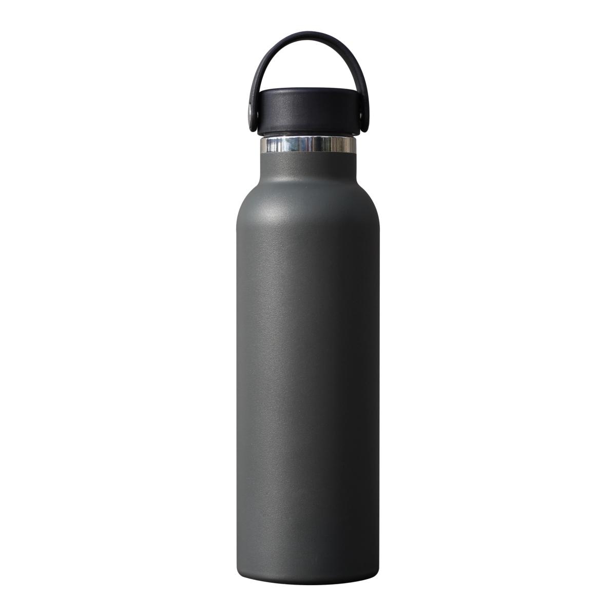 Garrafa Termo com Exterior em Borracha 600 ml Safta Carvão Carvão-2