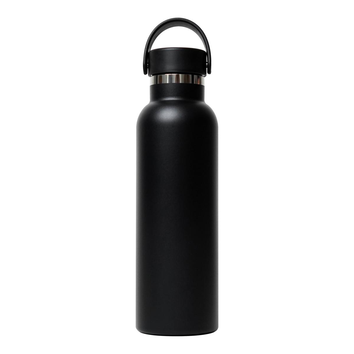 Garrafa Termo com Exterior em Borracha 600 ml Safta Preto Preto-2