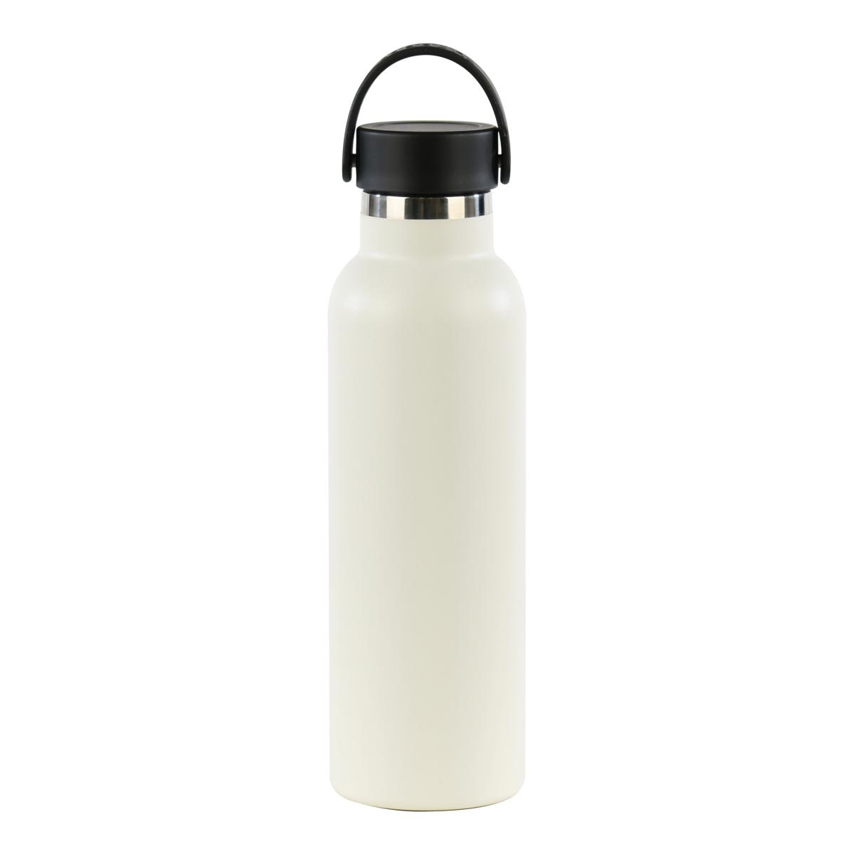 Garrafa Termo com Exterior em Borracha 600 ml Safta Branco Branco-2