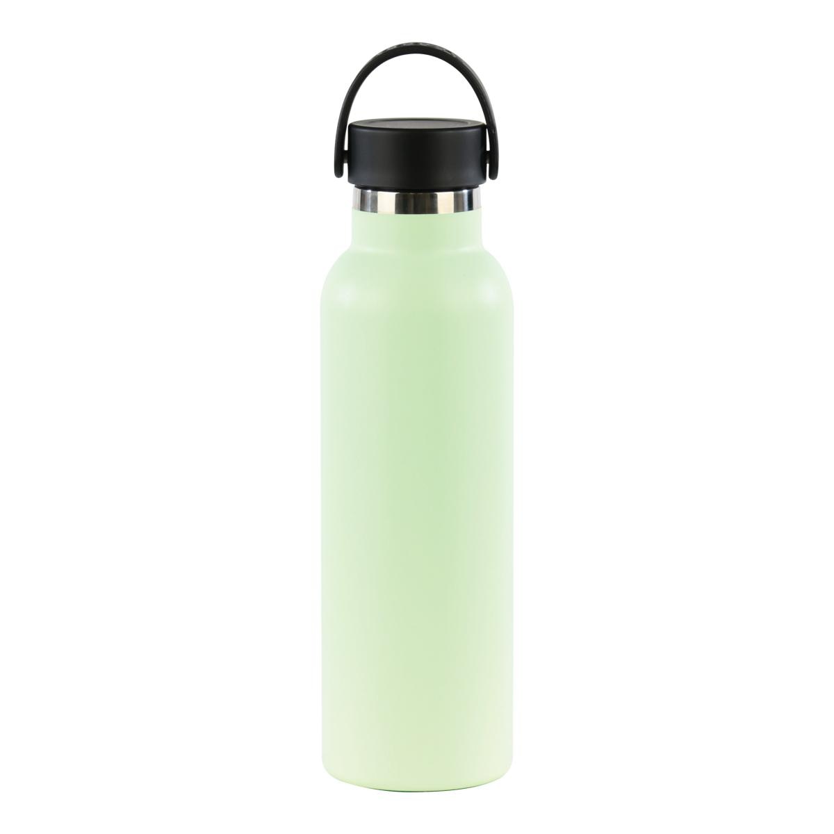 Garrafa Termo com Exterior em Borracha 600 ml Safta Verde Folha Verde Folha-2