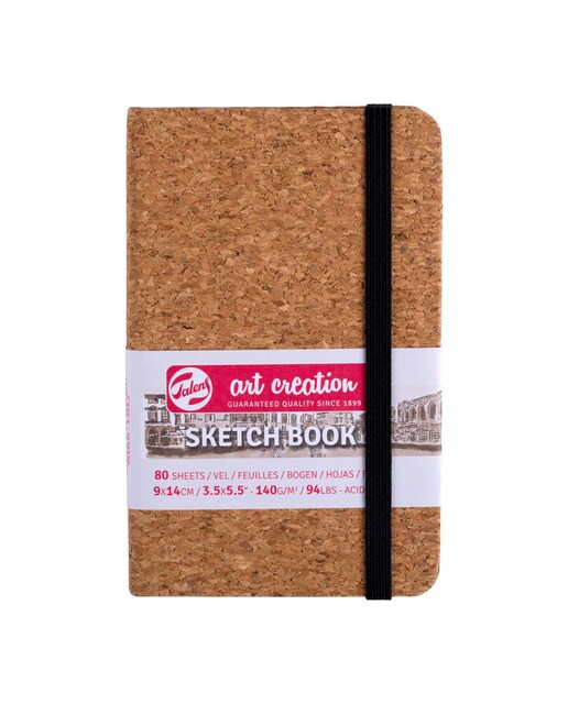 Bloco para Esboços com Capa de Cortiça Talens 9x14 cm - Multicolor 1