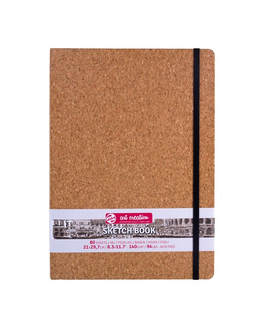 Imagem 0 de Bloco para Esboços com Capa de Cortiça Talens 21x30 cm - Multicolor