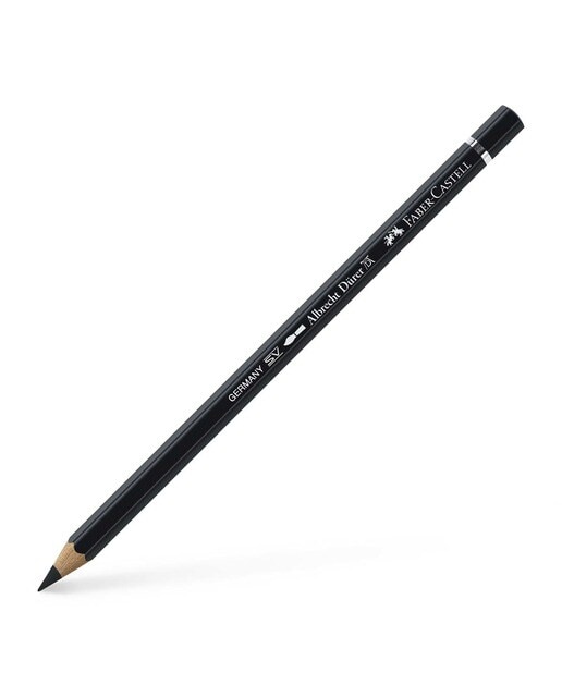 Lápiz de color Albrecht Dürer extraordinaria calidad acuarelable Faber-Castell negro Negro-1