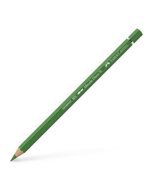 Lápiz de color Albrecht Dürer extraordinaria calidad acuarelable Faber-Castell verde permanente Verde-1
