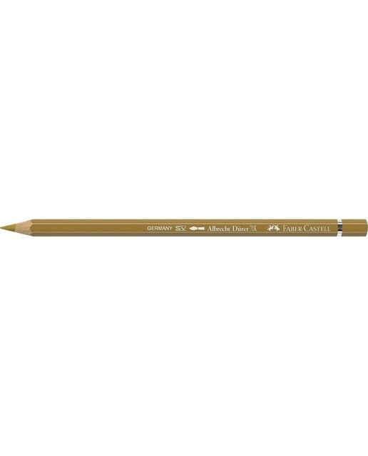Lápiz de color Albrecht Dürer extraordinaria calidad acuarelable Faber-Castell verde dorado Verde-2