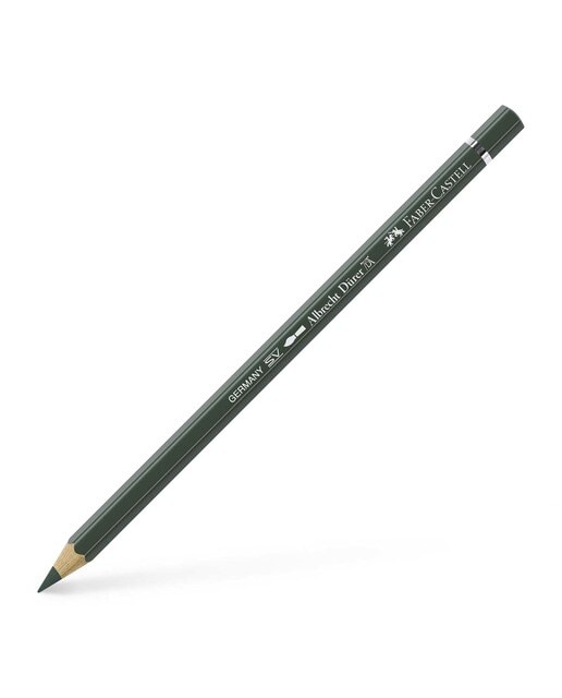 Lápiz de color Albrecht Dürer extraordinaria calidad acuarelable Faber-Castell oxido de cromo verde Óxido-1