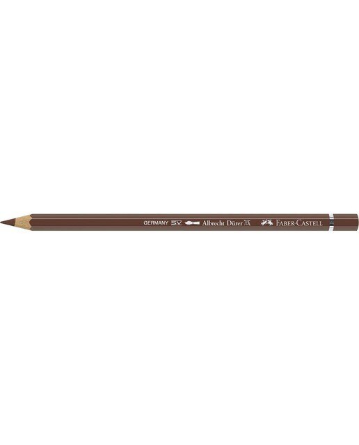 Lápiz de color Albrecht Dürer extraordinaria calidad acuarelable Faber-Castell siena tostada. Siena-2