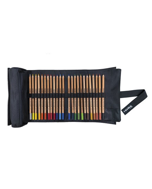 Estojo Enrolável de Tecido 24 Unidades Rembrandt Polycolor 2