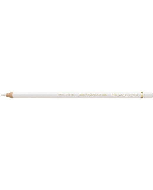 Lápiz de color Polychromos extraordinaria calidad Faber-Castell blanco 2