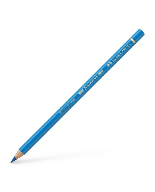 Lápiz de color Polychromos extraordinaria calidad Faber-Castell azul de ftalocianina Azul-1