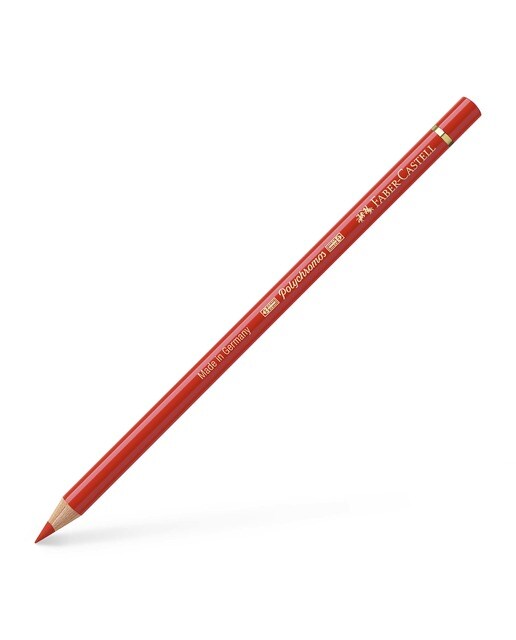 Lápiz de color Polychromos extraordinaria calidad Faber-Castell rojo cadnio oscuro Rojo-1