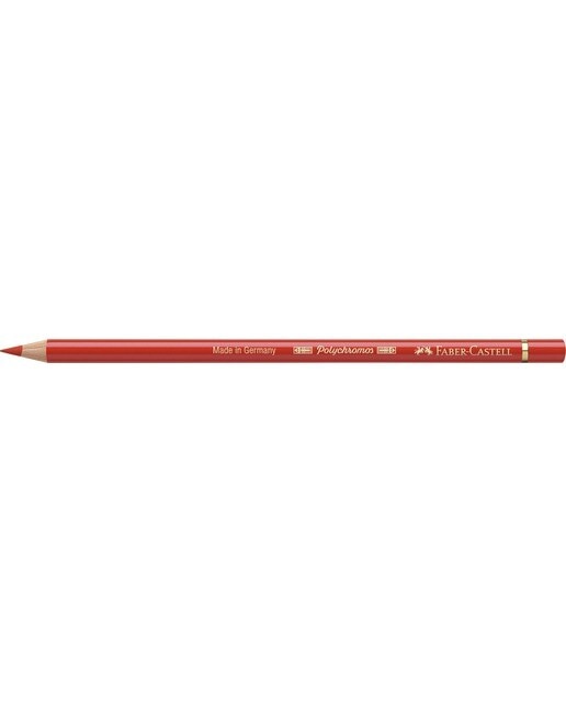 Lápiz de color Polychromos extraordinaria calidad Faber-Castell rojo cadnio oscuro Rojo-2